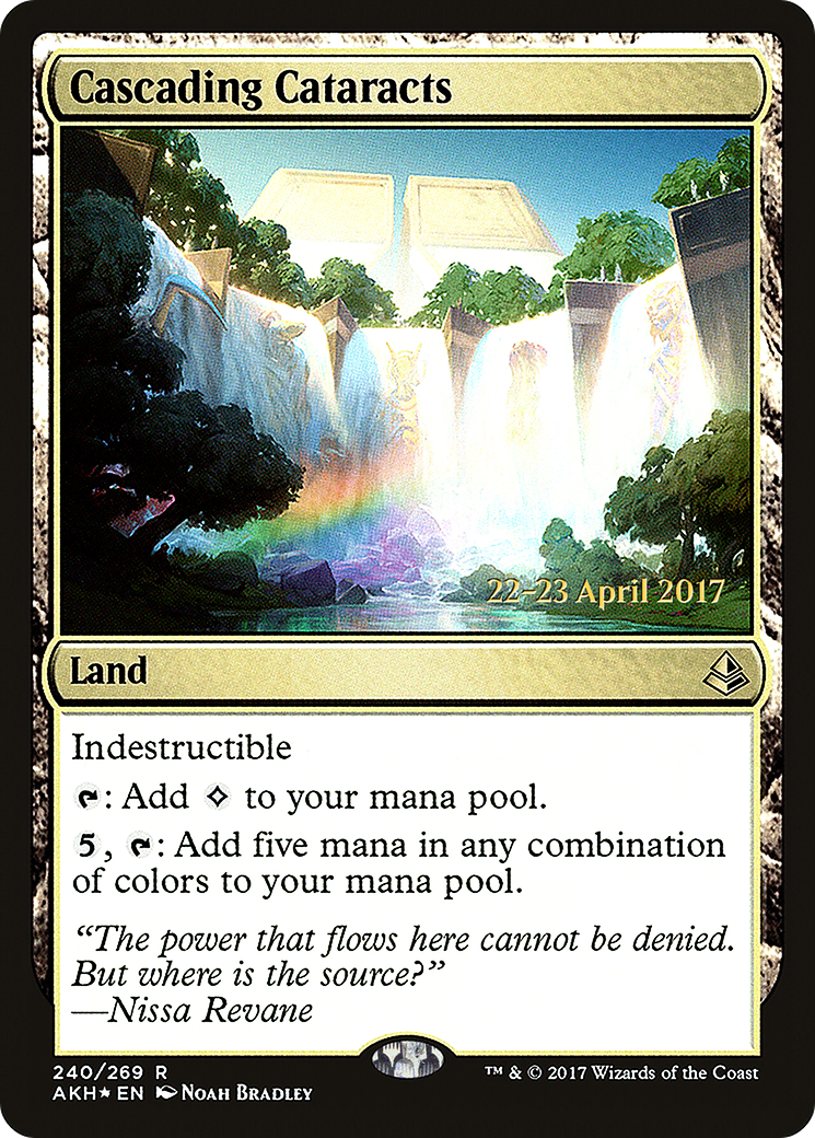Image of Cascading Cataracts [Amonkhet Prerelease Promos]