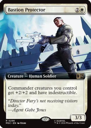 Image of Bastion Protector (Extended Art) (MSC-296) - Commander: Marvel Super Heroes