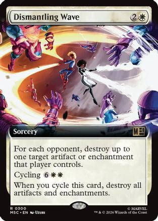 Image of Dismantling Wave (Extended Art) (MSC-300) - Commander: Marvel Super Heroes