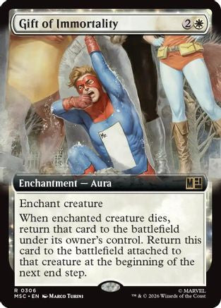 Image of Gift of Immortality (Extended Art) (MSC-306) - Commander: Marvel Super Heroes