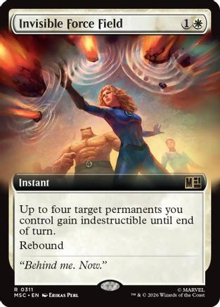 Image of Invisible Force Field (Extended Art) (MSC-311) - Commander: Marvel Super Heroes