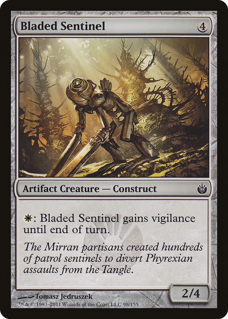 Image of Bladed Sentinel [Mirrodin Besieged]