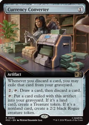Image of Currency Converter (Extended Art) (MSC-430) - Commander: Marvel Super Heroes