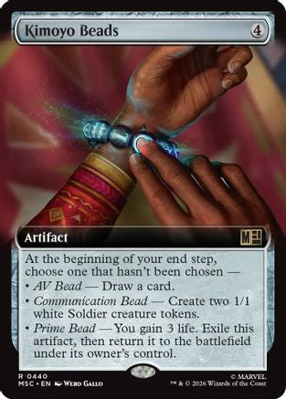 Image of Kimoyo Beads (Extended Art) (MSC-440) - Commander: Marvel Super Heroes