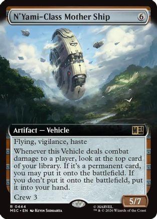 Image of N'Yami-Class Mother Ship (Extended Art) (MSC-444) - Commander: Marvel Super Heroes
