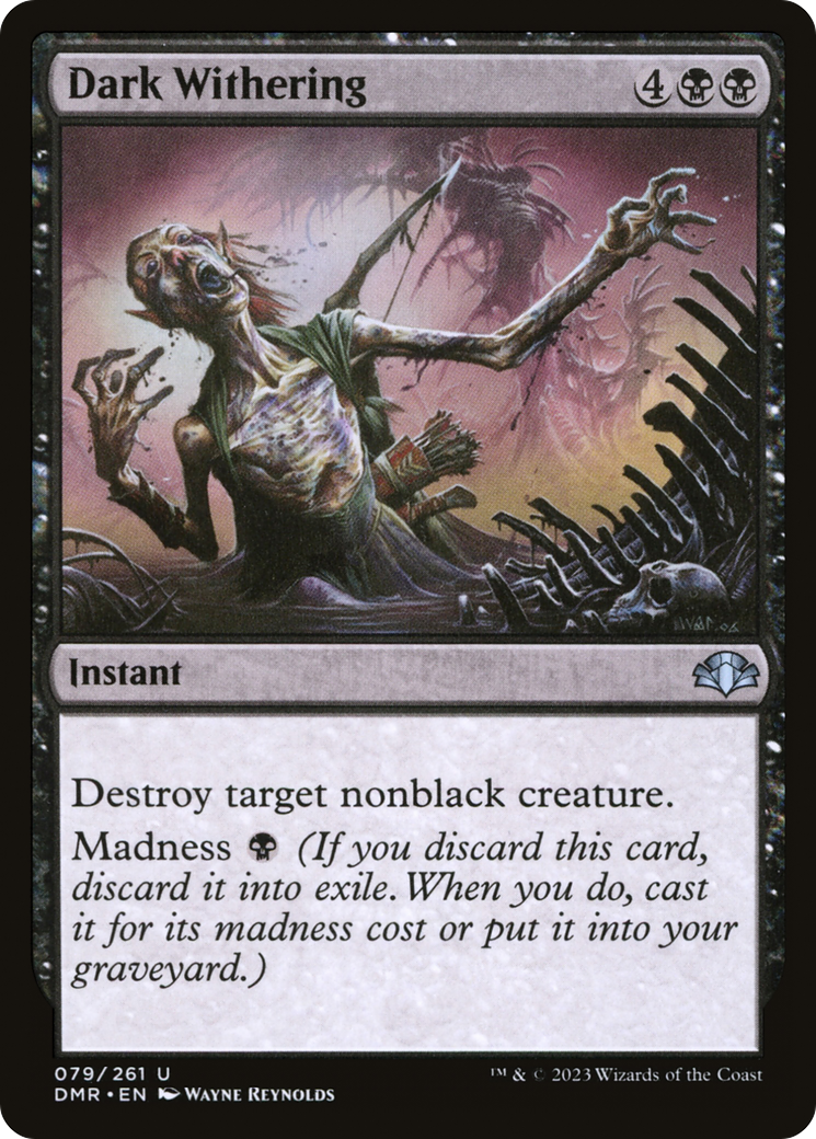 Image of Dark Withering [Dominaria Remastered]