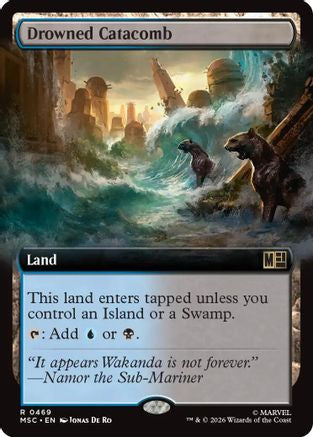 Image of Drowned Catacomb (Extended Art) (MSC-469) - Commander: Marvel Super Heroes