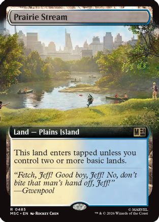 Image of Prairie Stream (Extended Art) (MSC-485) - Commander: Marvel Super Heroes