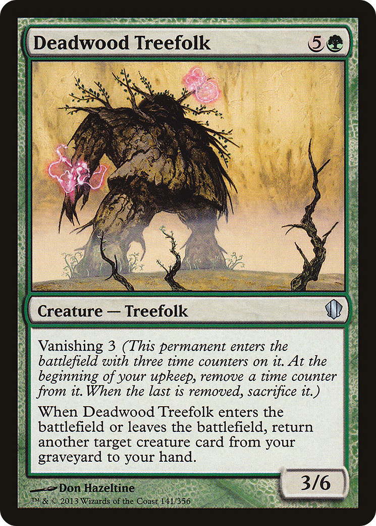 Image of Deadwood Treefolk [Commander 2013]
