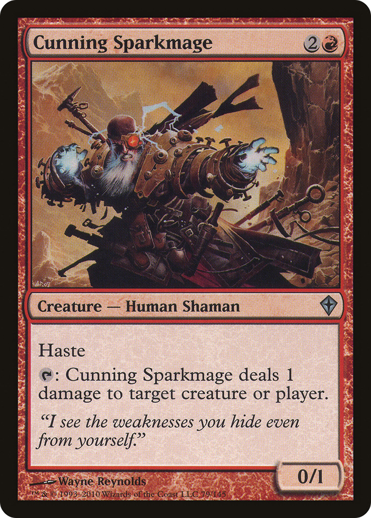 Image of Cunning Sparkmage [Worldwake]