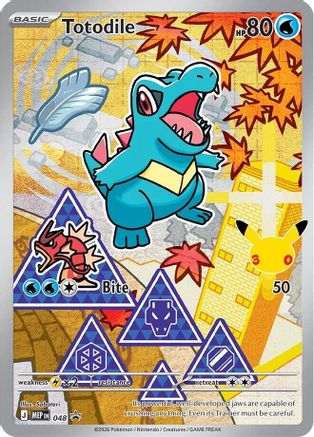 Image of Totodile 048  - Holofoil ME Mega Evolution Promo - Promo