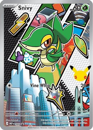 Image of Snivy 049  - Holofoil ME Mega Evolution Promo - Promo