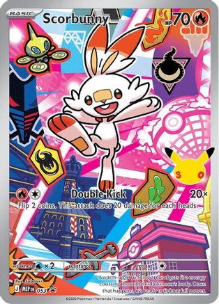 Image of Scorbunny 053  - Holofoil ME Mega Evolution Promo - Promo