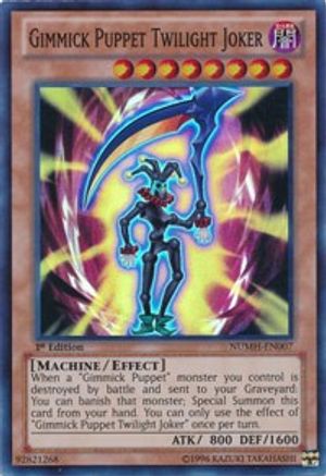 Image of Gimmick Puppet Twilight Joker [NUMH-EN007] Super Rare