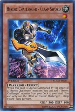 Image of Heroic Challenger - Clasp Sword [NUMH-EN011] Super Rare