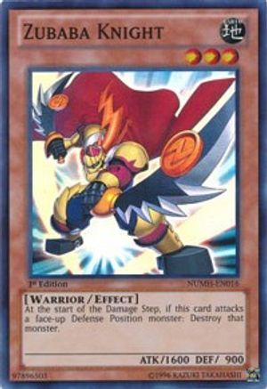 Image of Zubaba Knight [NUMH-EN016] Super Rare