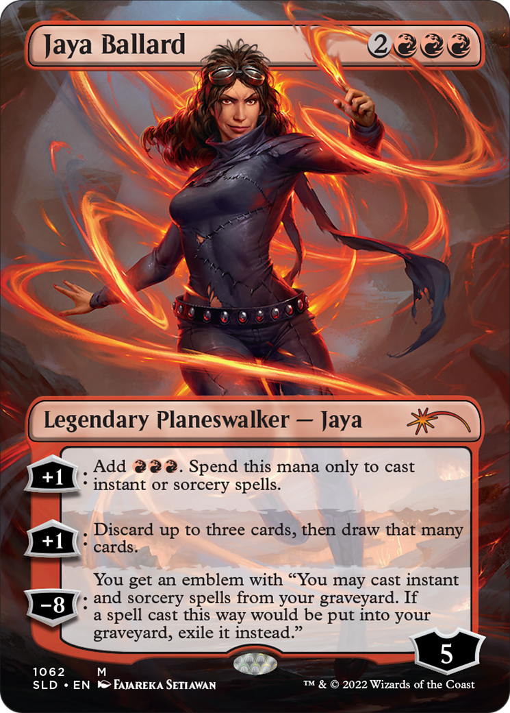Image of Jaya Ballard (Borderless) [Secret Lair Drop Series]