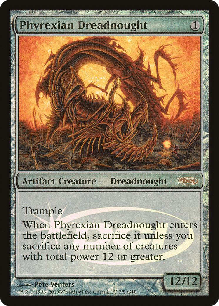 Image of Phyrexian Dreadnought [Judge Gift Cards 2010]