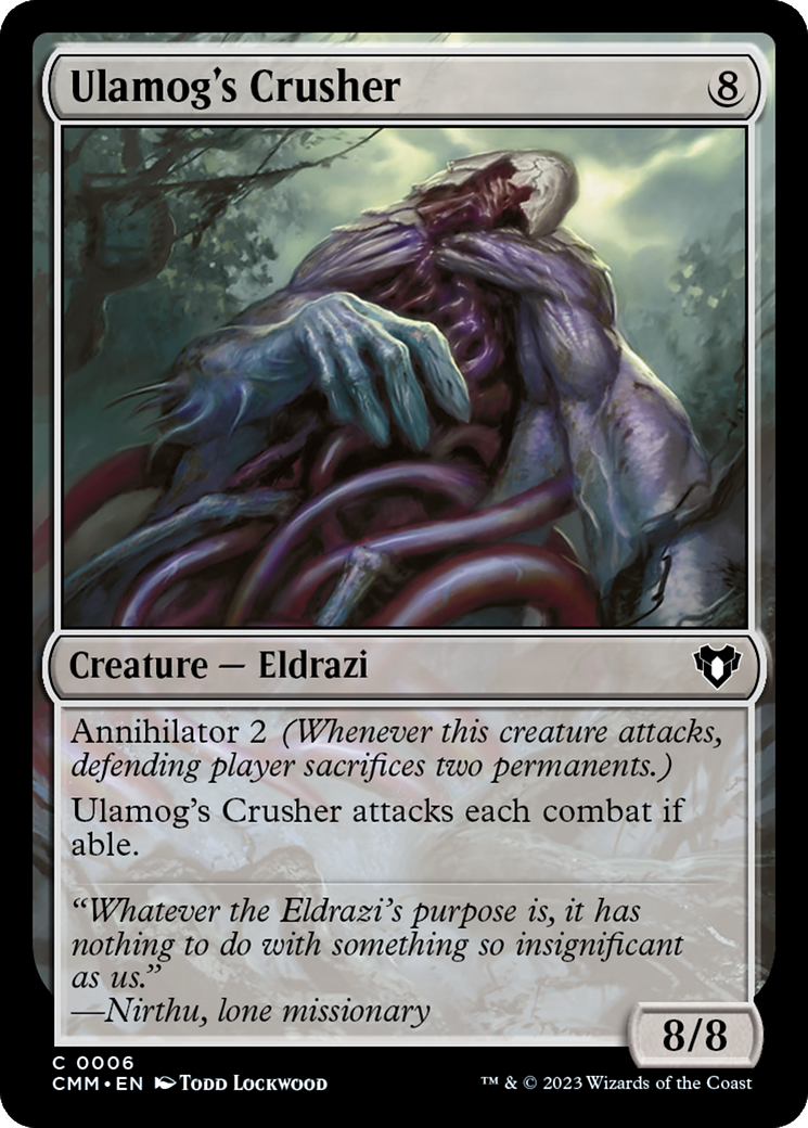 Image of Ulamog's Crusher [Commander Masters]