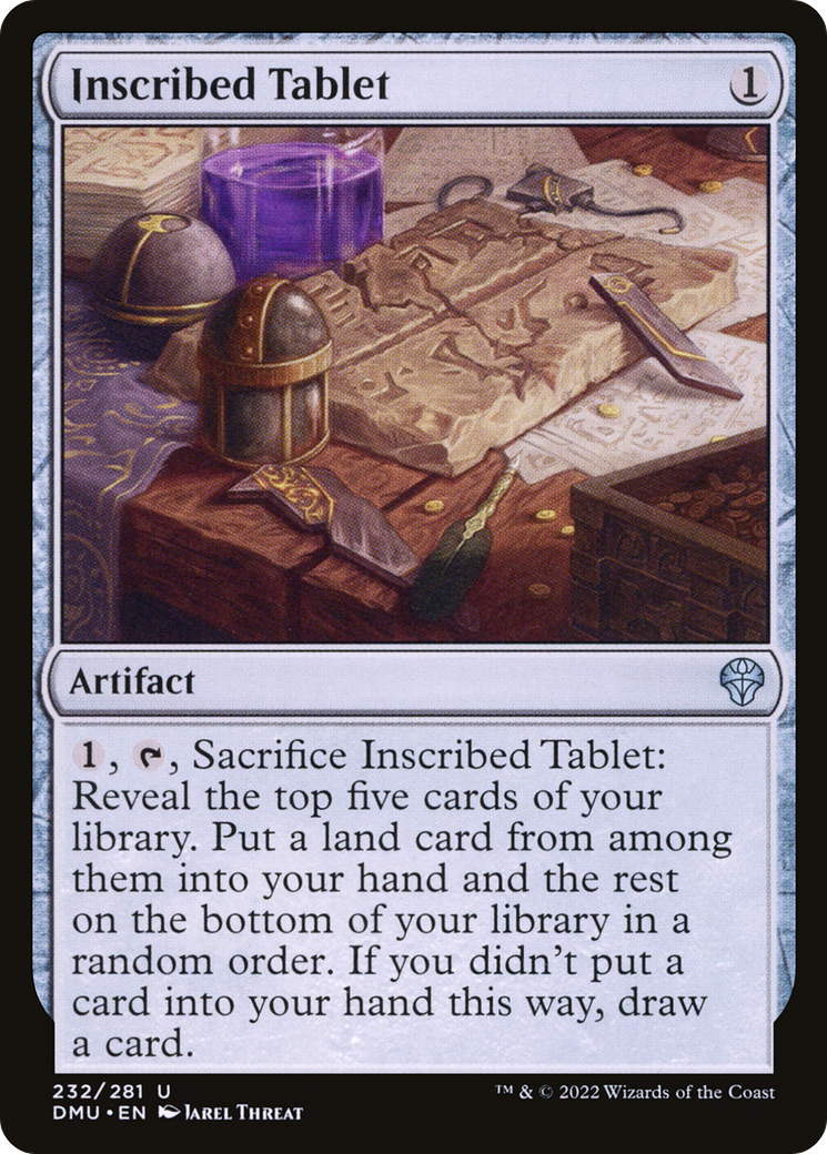 Image of Inscribed Tablet [Dominaria United]