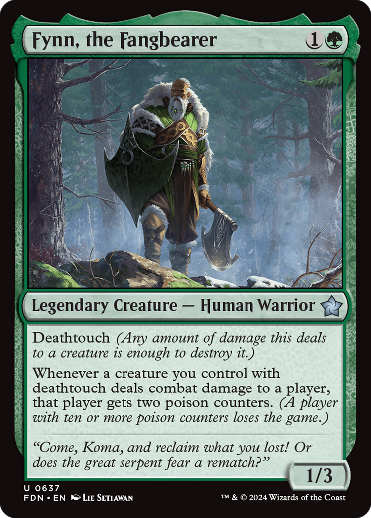 Image of Fynn, the Fangbearer [Foundations]