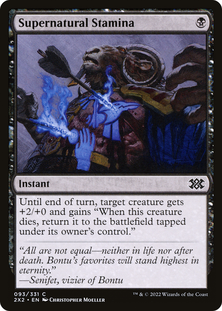 Image of Supernatural Stamina [Double Masters 2022]