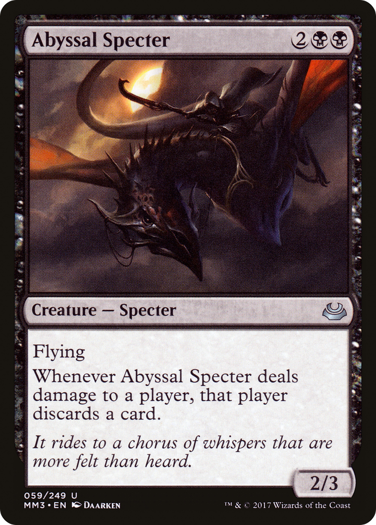 Image of Abyssal Specter [Modern Masters 2017]