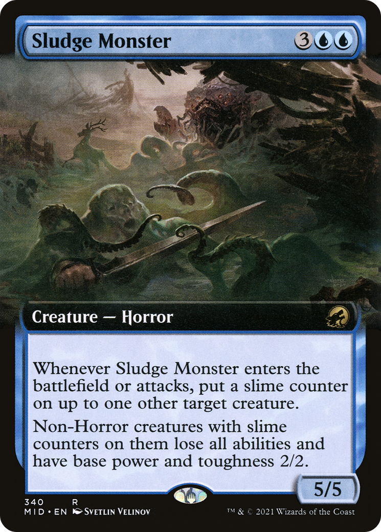 Image of Sludge Monster (Extended Art) [Innistrad: Midnight Hunt]