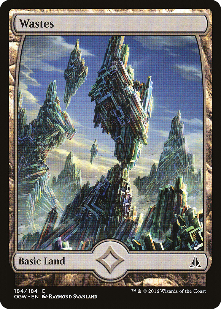 Image of Wastes (184) (Full Art) [Oath of the Gatewatch]