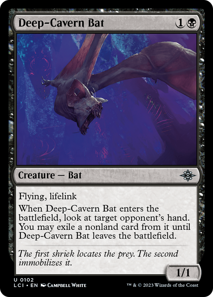 Image of Deep-Cavern Bat [The Lost Caverns of Ixalan]
