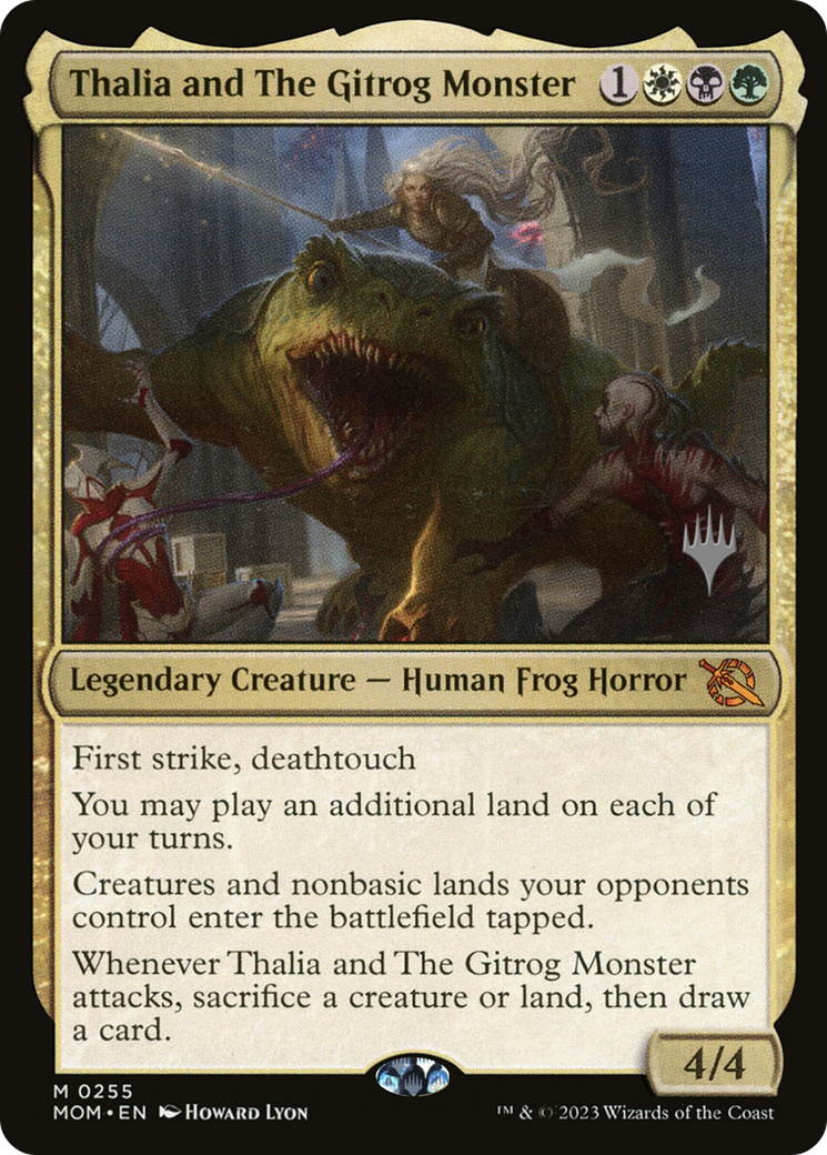 Image of Thalia and The Gitrog Monster (Promo Pack) [March of the Machine Promos]
