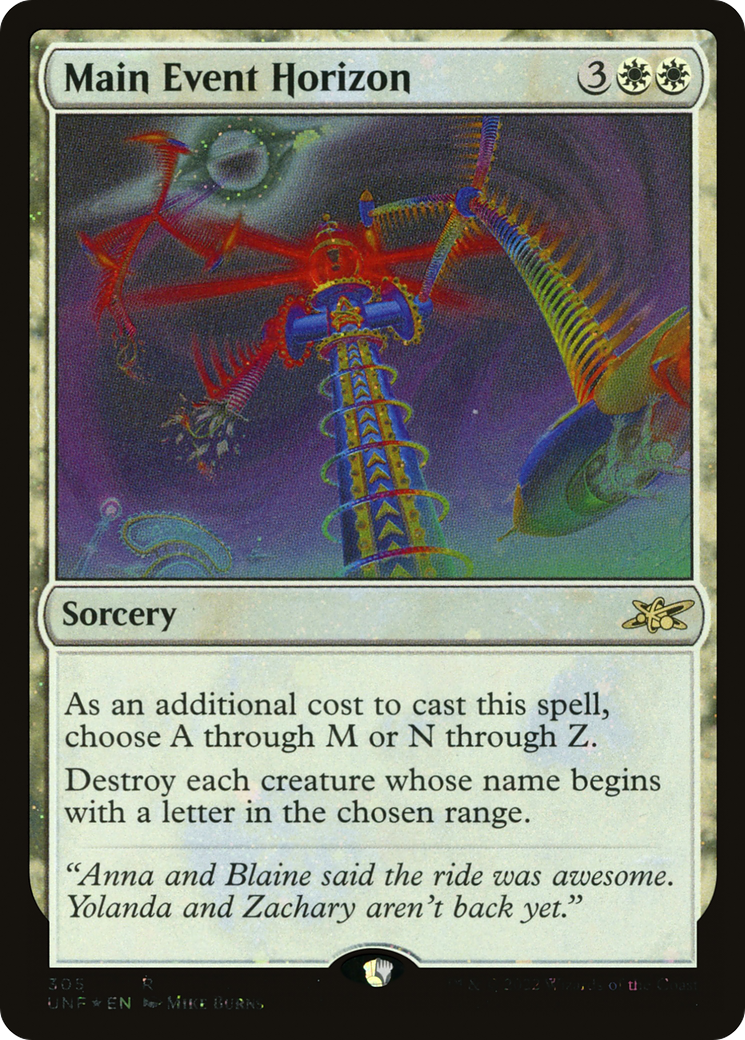 Image of Main Event Horizon (Galaxy Foil) [Unfinity]