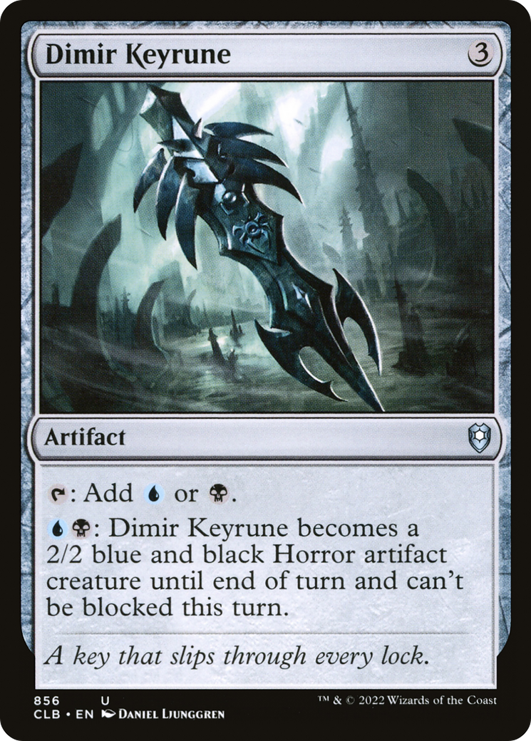 Image of Dimir Keyrune [Commander Legends: Battle for Baldur's Gate]