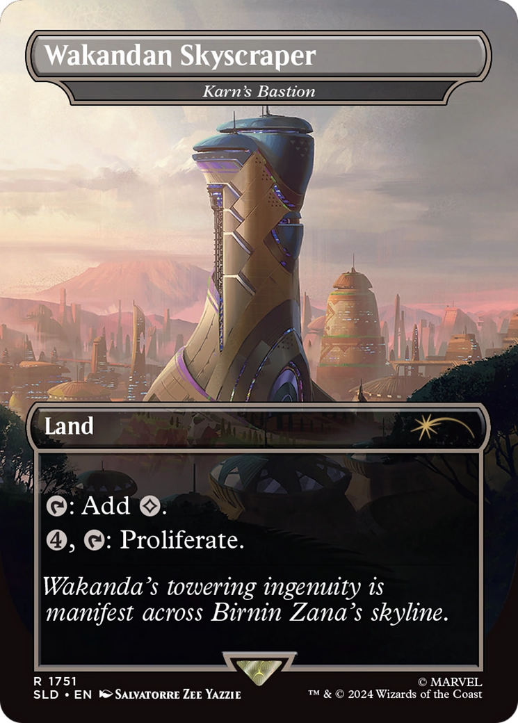 Image of Wakandan Skyscraper - Karn's Bastion [Secret Lair Drop Series]