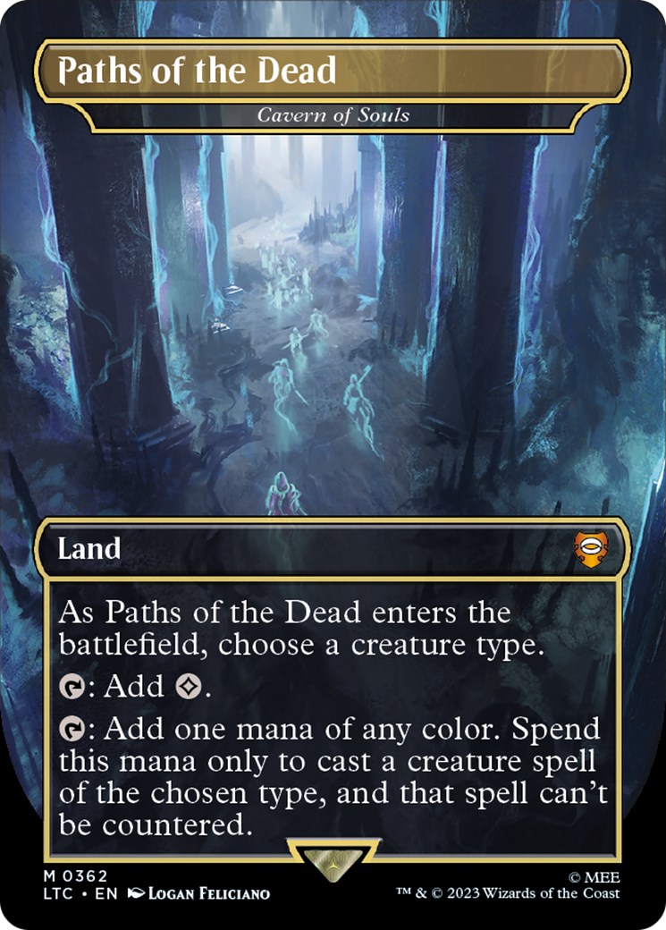 Image of Paths of the Dead - Cavern of Souls [The Lord of the Rings: Tales of Middle-Earth Commander]