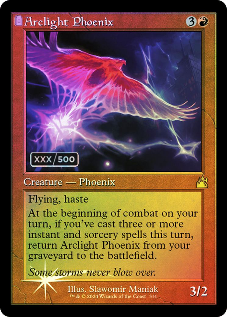 Image of Arclight Phoenix (Retro) (Serialized) [Ravnica Remastered]