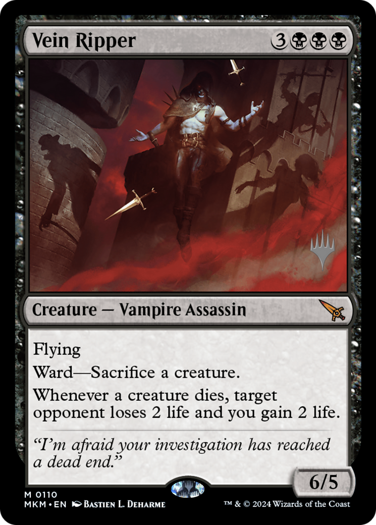 Image of Vein Ripper (Promo Pack) [Murders at Karlov Manor Promos]