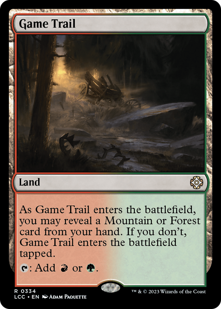Image of Game Trail [The Lost Caverns of Ixalan Commander]