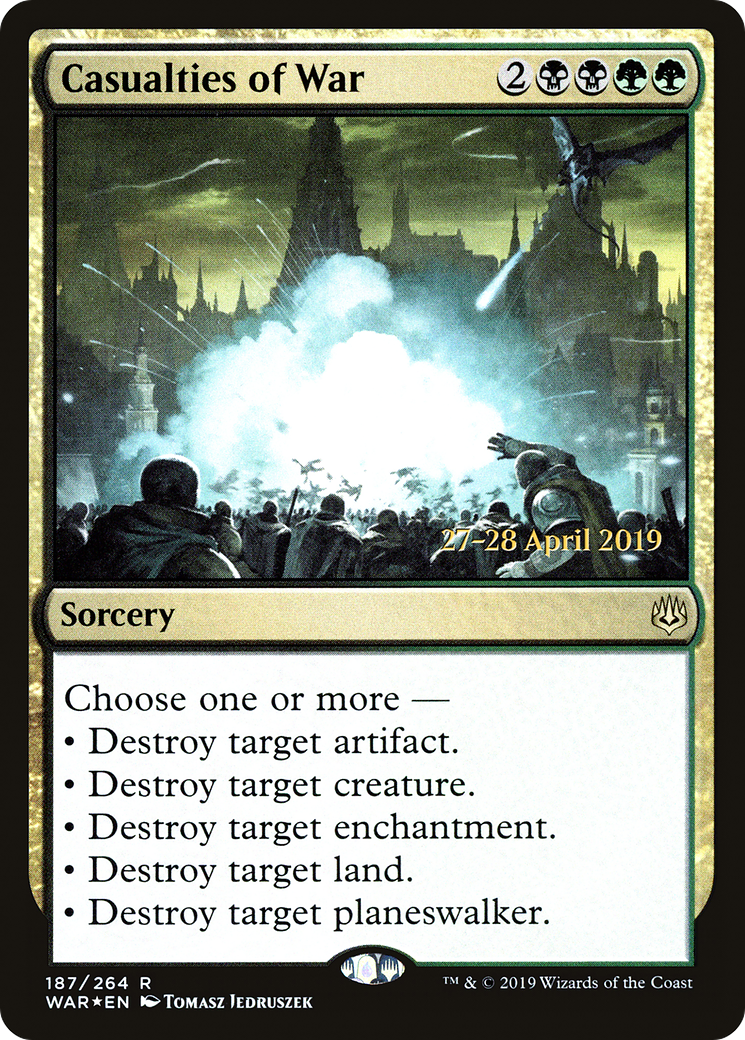 Image of Casualties of War [War of the Spark Prerelease Promos]