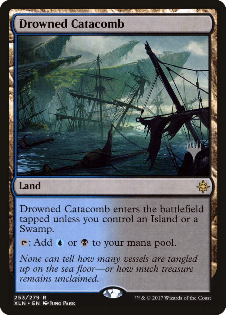 Image of Drowned Catacomb (Promo Pack) [Ixalan Promos]