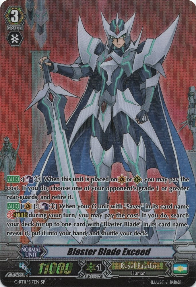 Image of Blaster Blade Exceed (G-BT11/S17EN) [Demonic Advent]