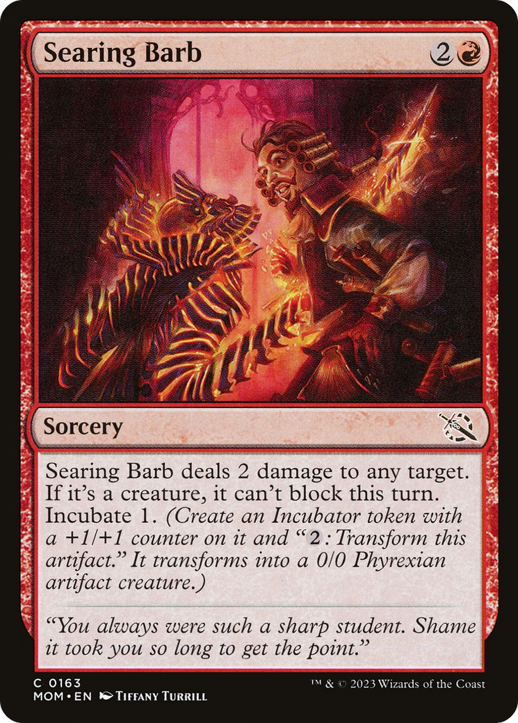 Image of Searing Barb [March of the Machine]