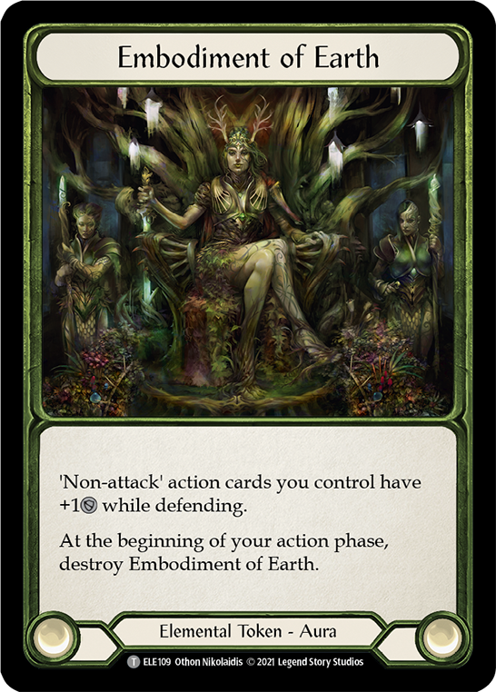 Image of Embodiment of Earth // Embodiment of Lightning [U-ELE109 // U-ELE110] (Tales of Aria Unlimited)  Unlimited Normal