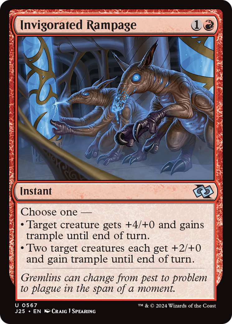 Image of Invigorated Rampage [Foundations Jumpstart]