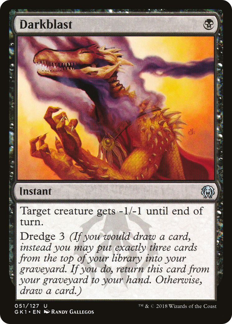 Image of Darkblast [Guilds of Ravnica Guild Kit]