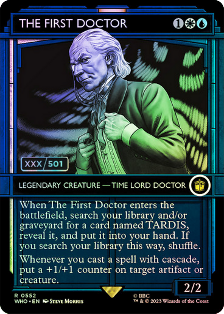 Image of The First Doctor (Serial Numbered) [Doctor Who]