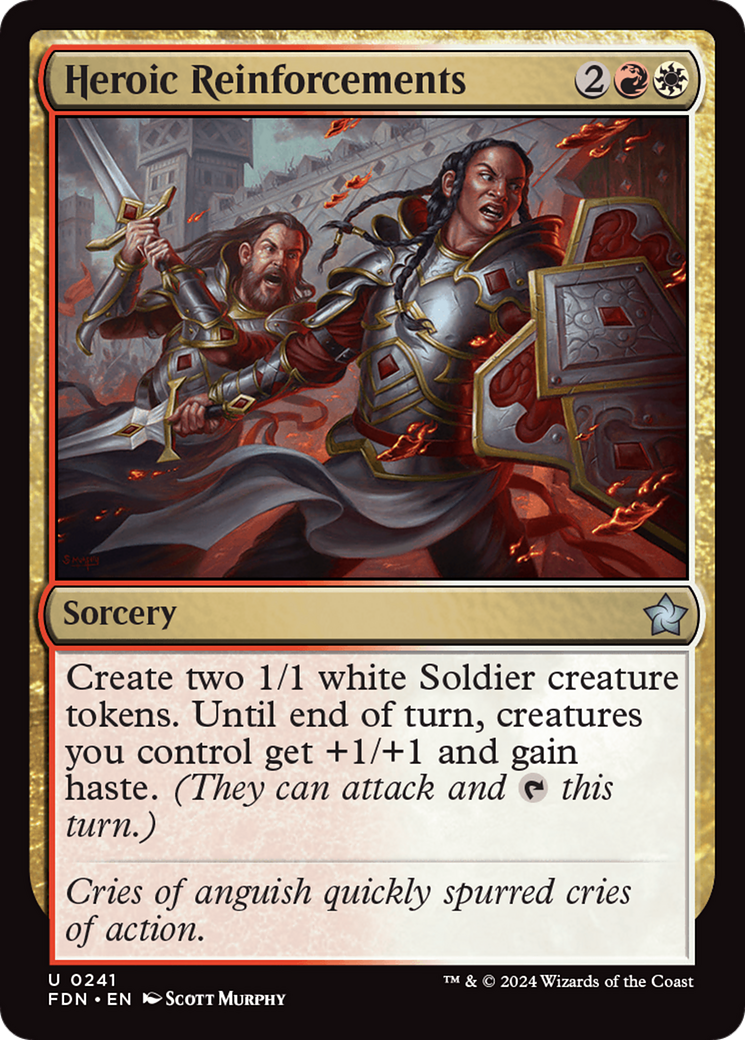 Image of Heroic Reinforcements [Foundations]