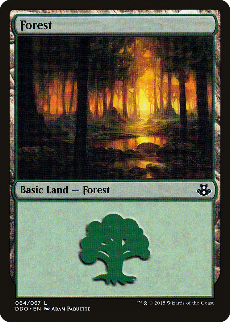 Image of Forest (64) [Duel Decks: Elspeth vs. Kiora]