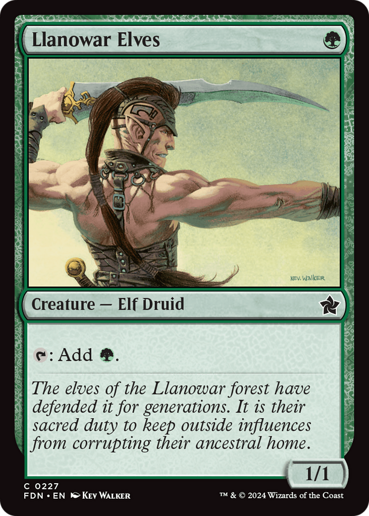 Image of Llanowar Elves [Foundations]