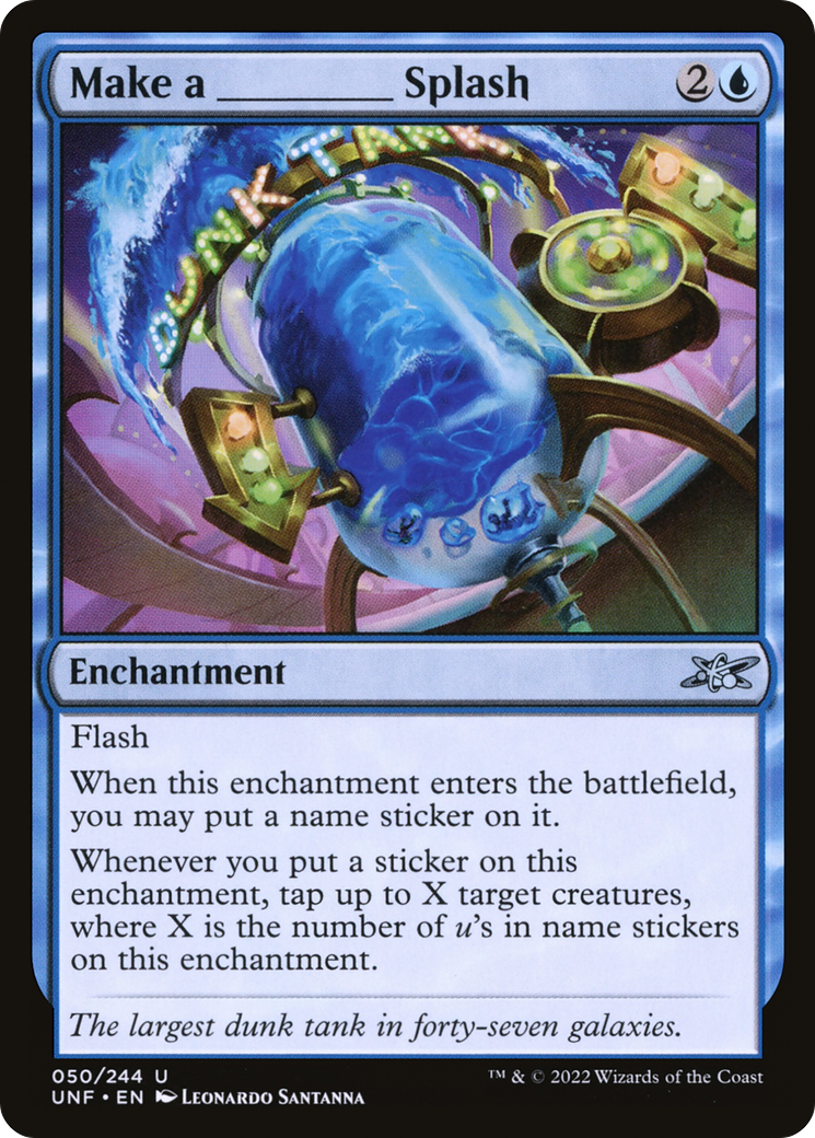Image of Make a _____ Splash [Unfinity]